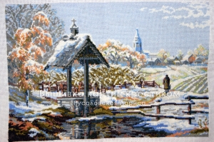 Продажа картин вышитых крестиком под заказ