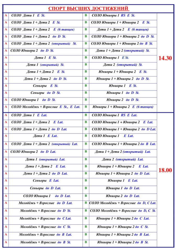 Программа Кубок Гармонии 2026, Кисловодск - 3стр
