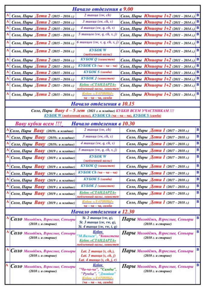 Программа Кубок Гармонии 2026, Кисловодск - 2стр